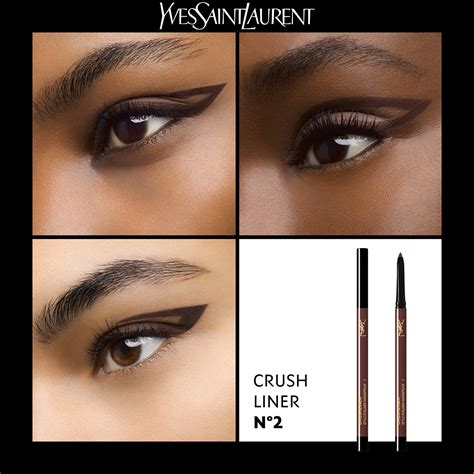 matita waterproof ysl|ysl crushed eyeliner.